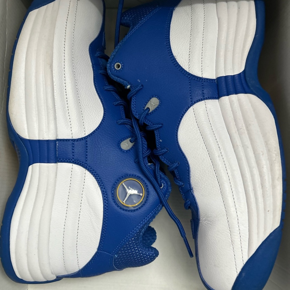Jordan Athletic Shoes Blue White